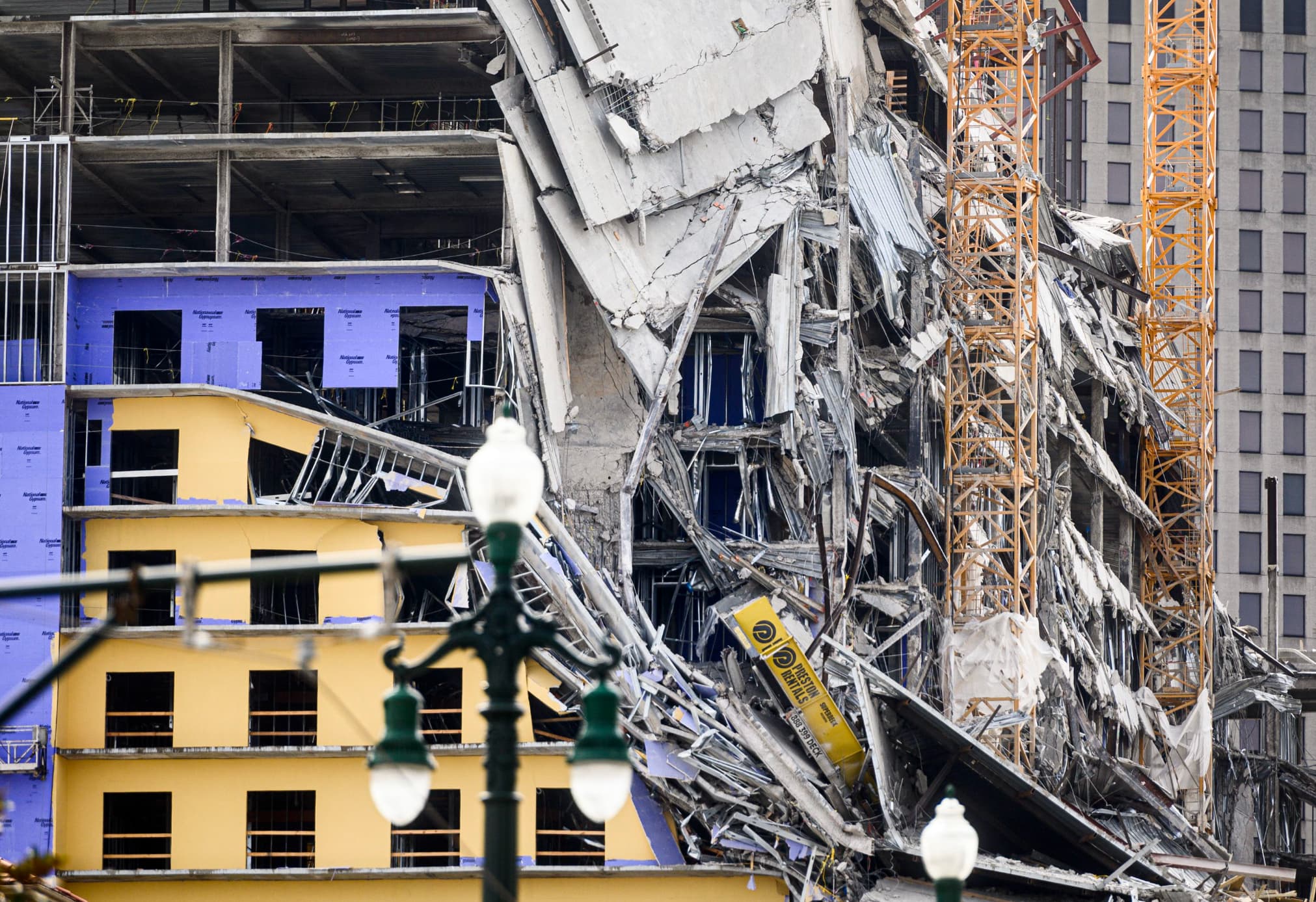 On October 12, 2019, three construction workers building a Hard Rock Hotel in New Orleans, Louisiana died after the structure collapsed due to a series of engineering failures. It took 10 months for two of the three bodies to be removed from the site. 
